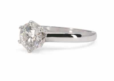 Diamantring 1.60 carat